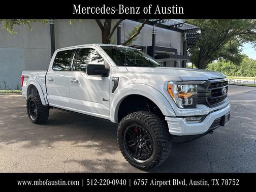 Space White Metallic 2021 Ford F-150 XLT