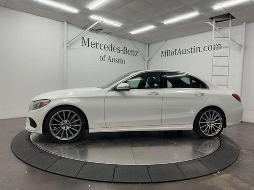 Polar White 2018 Mercedes-Benz C-Class C 300