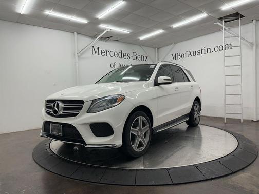 Polar White 2016 Mercedes-Benz GLE-Class GLE 350
