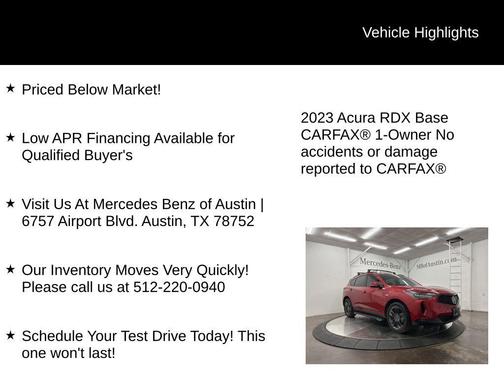 2023 Acura RDX A-Spec