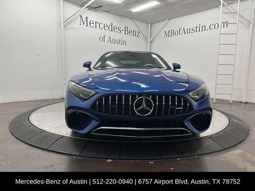 Blue 2023 Mercedes-Benz AMG SL 55 Base