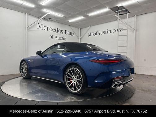 Blue 2023 Mercedes-Benz AMG SL 55 Base