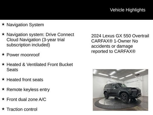 2024 Lexus GX 550 550 OVERTRAIL