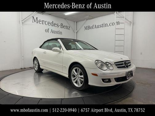 Alabaster White 2006 Mercedes-Benz CLK-Class CLK 350