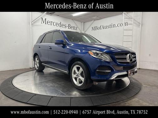 Brilliant Blue Metallic 2019 Mercedes-Benz GLE 400 Base 4MATIC