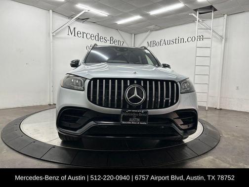Cirrus Silver Metallic 2022 Mercedes-Benz AMG GLS 63 Base 4MATIC