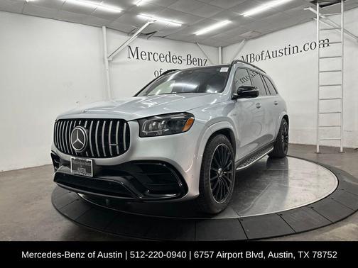 Cirrus Silver Metallic 2022 Mercedes-Benz AMG GLS 63 Base 4MATIC