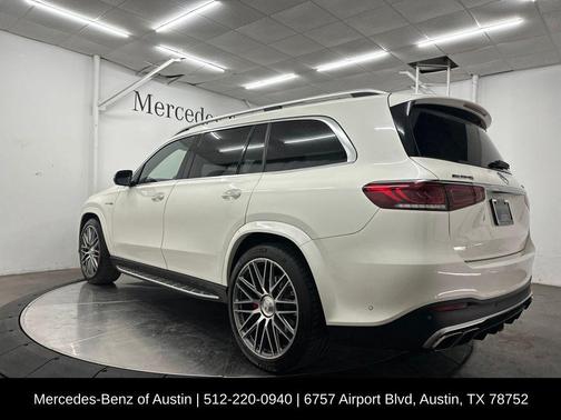 White 2021 Mercedes-Benz AMG GLS 63 Base 4MATIC