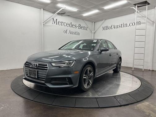 Monsoon Gray Metallic 2017 Audi A4 2.0T Premium Plus