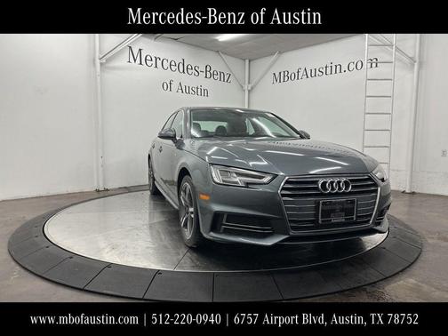 Monsoon Gray Metallic 2017 Audi A4 2.0T Premium Plus