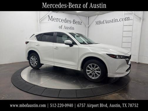 Rhodium White Metallic 2024 Mazda CX-5 2.5 S Select Package