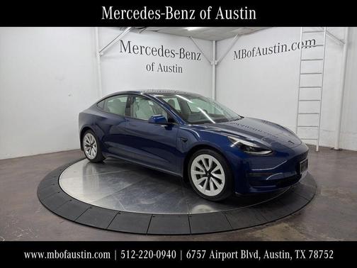 Blue 2023 Tesla Model 3 Base