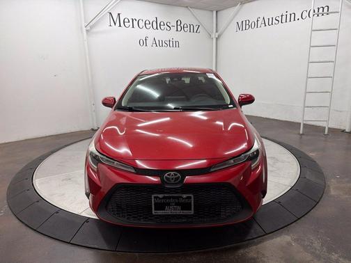 Barcelona Red Metallic 2020 Toyota Corolla LE