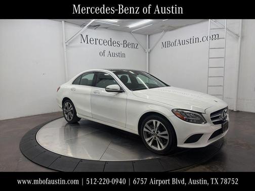 Polar White 2019 Mercedes-Benz C-Class C 300 4MATIC