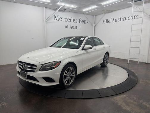 Polar White 2019 Mercedes-Benz C-Class C 300 4MATIC