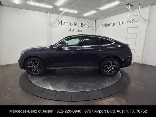 Nautical Blue Metallic 2024 Mercedes-Benz GLC 300 4MATIC Coupe