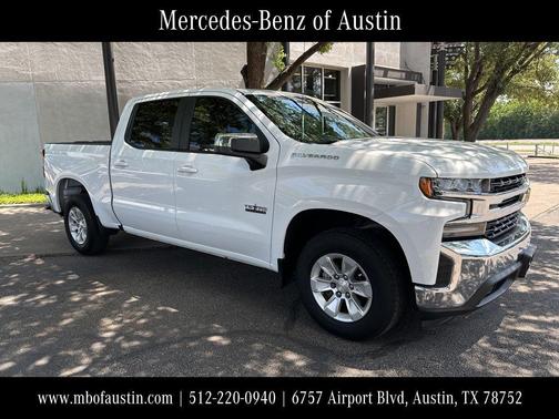 Summit White 2021 Chevrolet Silverado 1500 LT