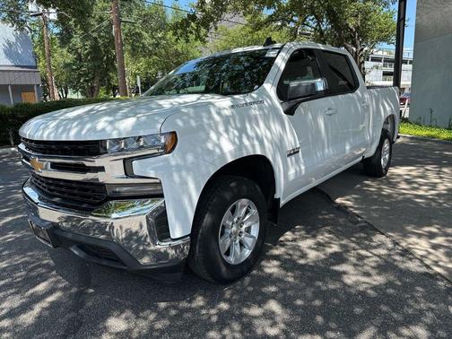 Summit White 2021 Chevrolet Silverado 1500 LT