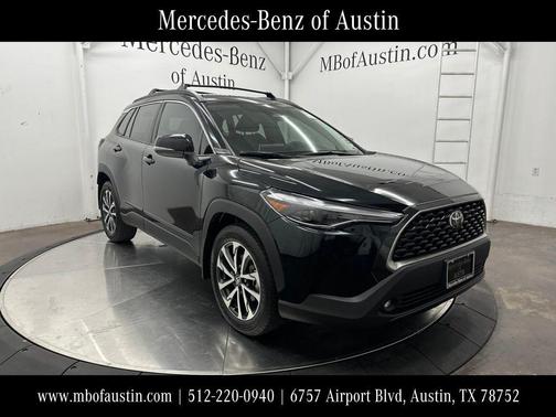 Jet Black 2025 Toyota Corolla Cross XLE