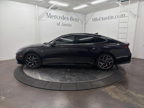 Carbon Blue 2023 Hyundai SONATA N Line