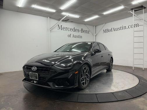 Carbon Blue 2023 Hyundai SONATA N Line