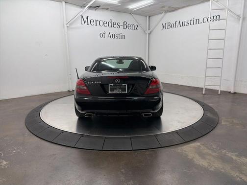 Black 2009 Mercedes-Benz SLK-Class SLK 350