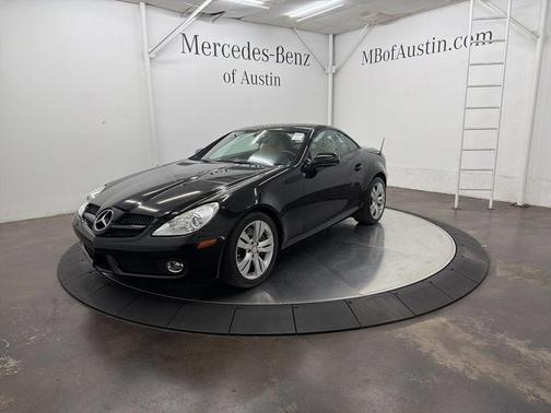 Black 2009 Mercedes-Benz SLK-Class SLK 350