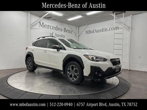 Crystal White Pearl 2021 Subaru Crosstrek Sport