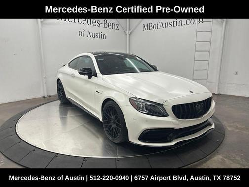 White 2021 Mercedes-Benz AMG C 63 S