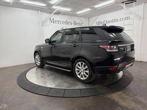 Santorini Black 2017 Land Rover Range Rover Sport 3.0L Supercharged HSE