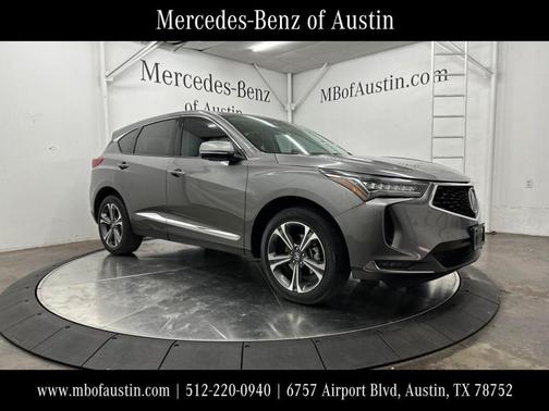 Liquid Carbon Metallic 2022 Acura RDX Advance Package
