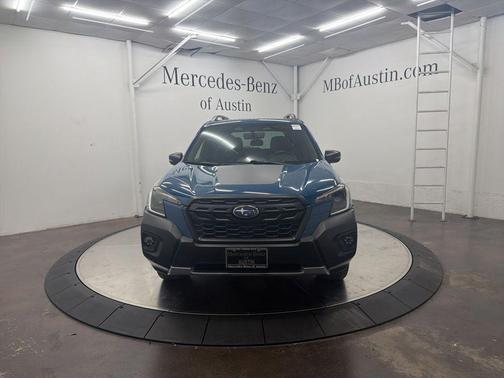 Geyser Blue 2022 Subaru Forester Wilderness