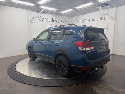 Geyser Blue 2022 Subaru Forester Wilderness
