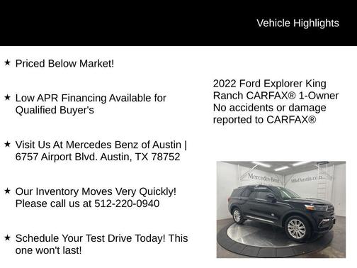 2022 Ford Explorer King Ranch