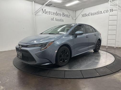 Blue 2022 Toyota Corolla LE