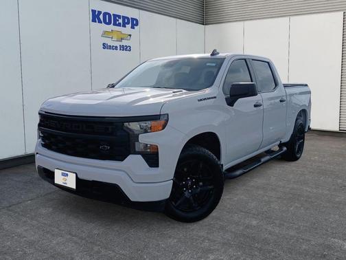 Summit White 2025 Chevrolet Silverado 1500 Custom