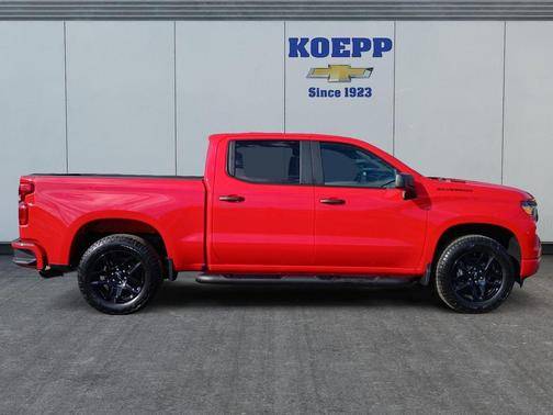 Red 2026 Chevrolet Silverado 1500 Custom