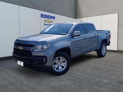 Satin Steel Metallic 2022 Chevrolet Colorado LT