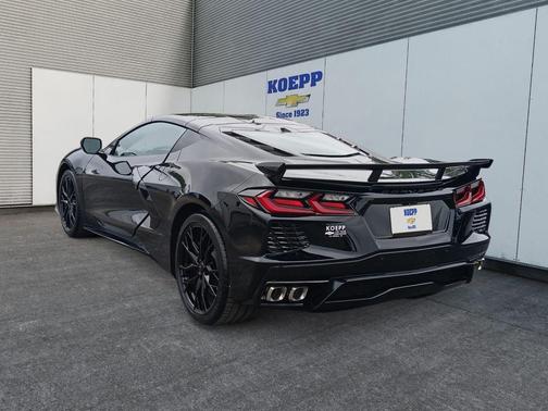 Black 2026 Chevrolet Corvette Stingray w/2LT