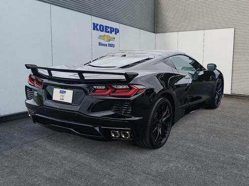 Black 2026 Chevrolet Corvette Stingray w/2LT
