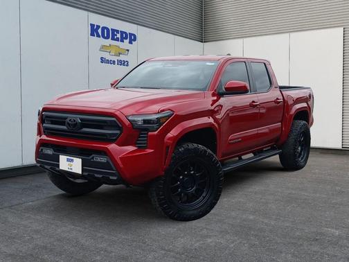 Red 2024 Toyota Tacoma SR5
