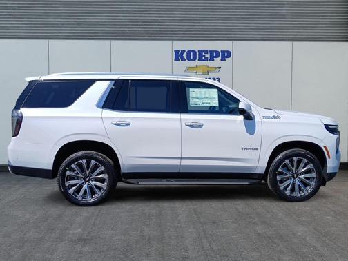 Polar White 2026 Chevrolet Tahoe High Country