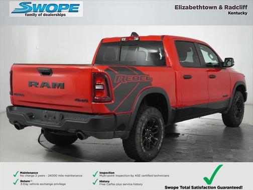 2025 RAM 1500 Rebel Crew Cab 4x4 57' Box