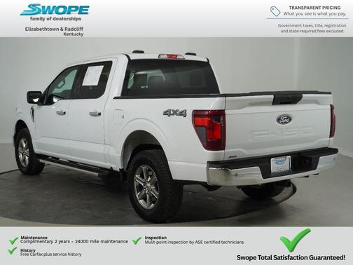 OXFORD WHITE 2025 Ford F-150 XLT