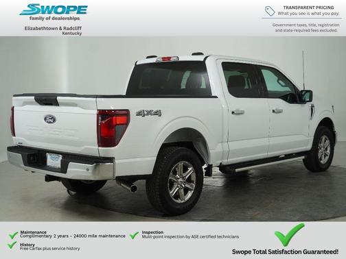 OXFORD WHITE 2025 Ford F-150 XLT