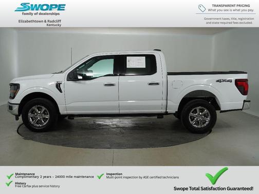 OXFORD WHITE 2025 Ford F-150 XLT