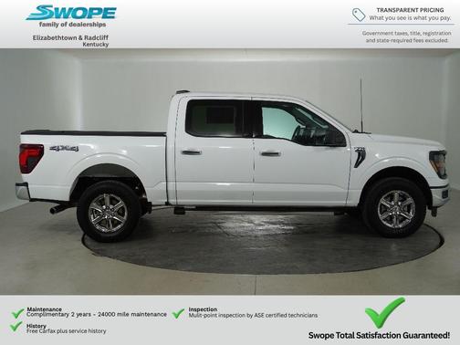OXFORD WHITE 2025 Ford F-150 XLT
