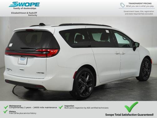 Bright White Clearcoat 2026 Chrysler Pacifica Limited