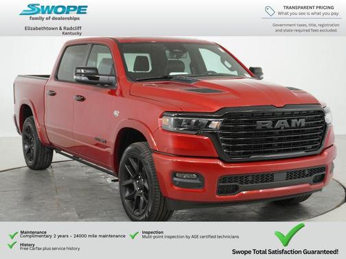 Molten Red Pearlcoat 2026 RAM 1500 Laramie