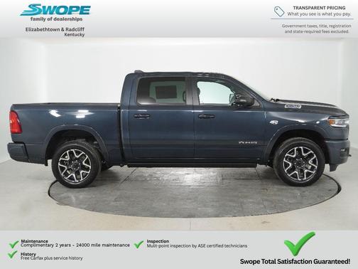 Forged Blue Metallic 2026 RAM 1500 Laramie